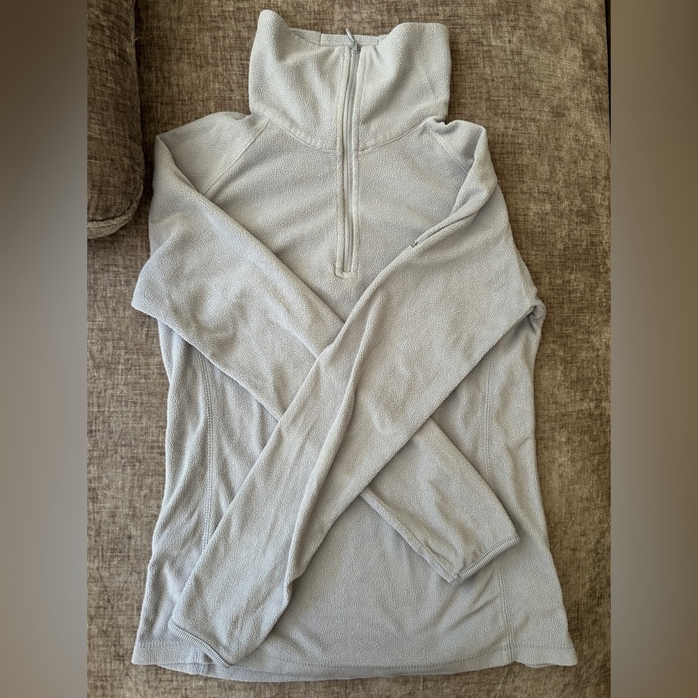 Columbia Light Gray Fleece Jacket